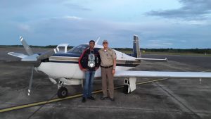 Brian Lloyd with Akash Niddha and Spirit at Paramaribo Suriname 4JUN2017. photo by Akash Niddha